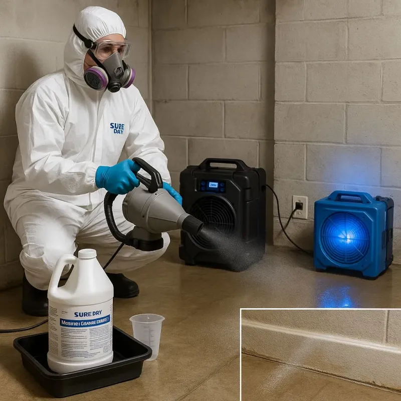 Sanitization and Odor Removal process in East Rancho Dominguez, CA