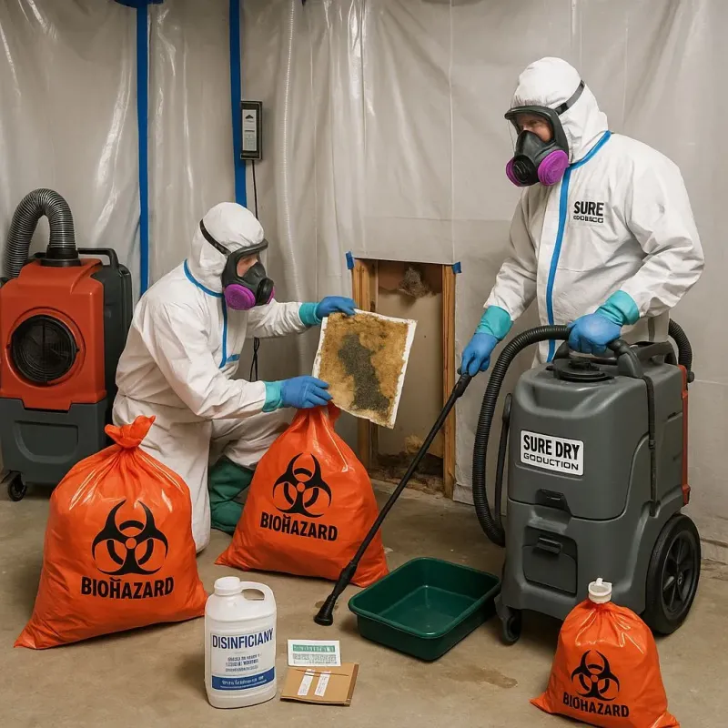 Contaminated Water Handling Protocols process in East Rancho Dominguez, CA