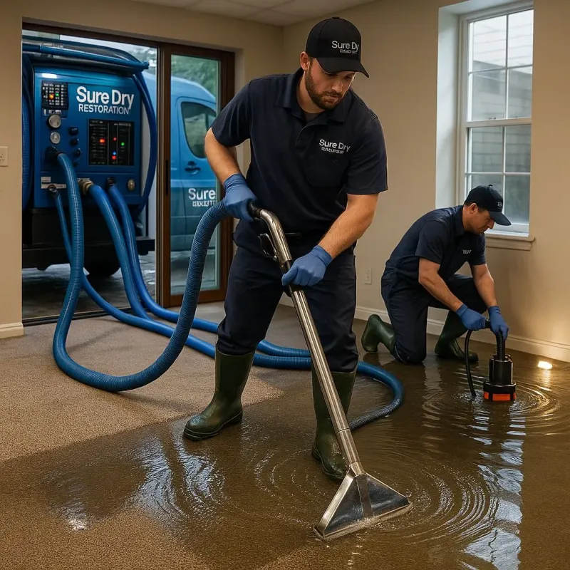 Water Extraction and Removal process in East Rancho Dominguez, CA